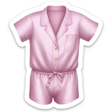 Silk pajamas  sticker