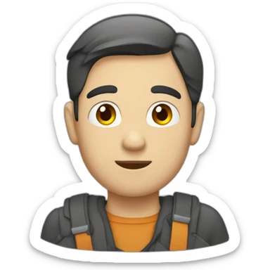 Énorme queue sticker