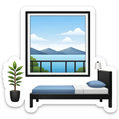 room view sticker
