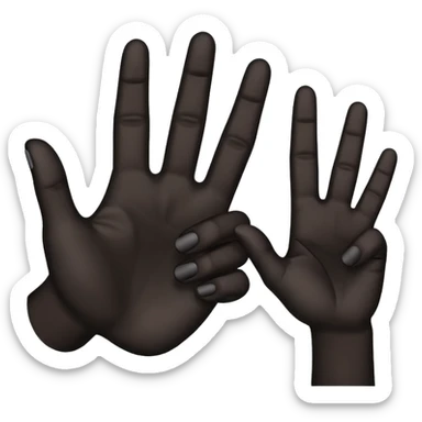 Jet gang sign sticker