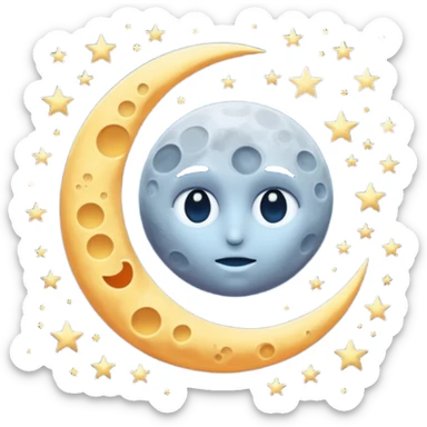 moon turning wrong color from failed spell sticker