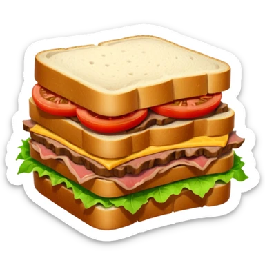 roast beef sandwich sticker