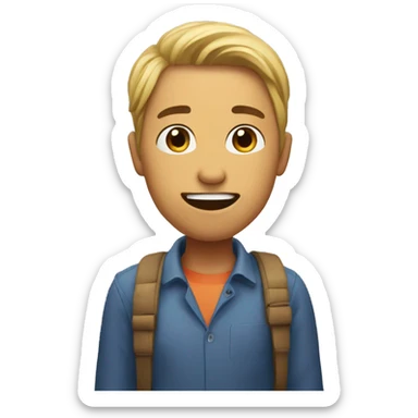 Person saying “idk ask mom” sticker