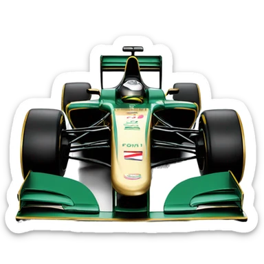 2012 formula 1 car with Lotus  sticker