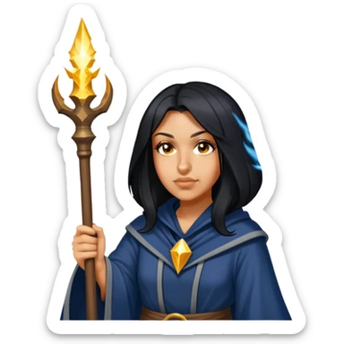 Stormcaller Wizard sticker