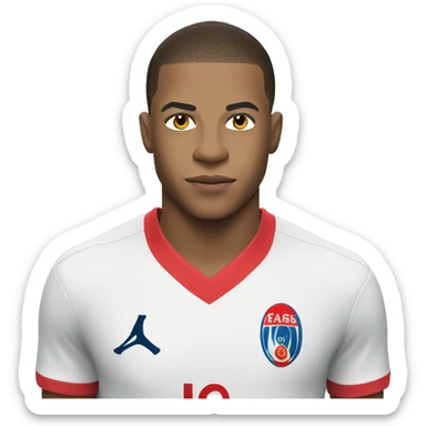 faça o Kylian Mbappe sticker