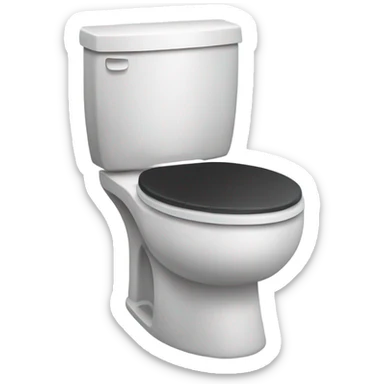 À skibidi toilet emoji sticker