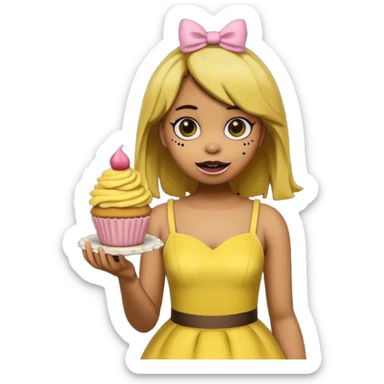 Chica from Five Nights At Freddy's Movie sticker