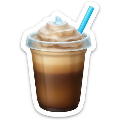Iced coffee sticker