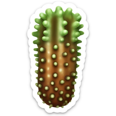 Sea cucumber  sticker