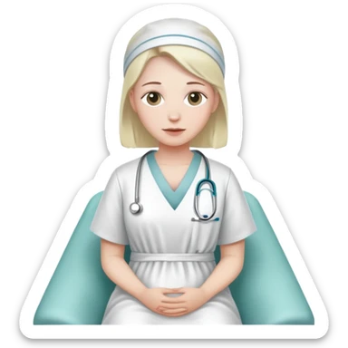 Hospital patient sticker