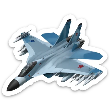 Su-27 sticker