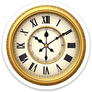 relogio meio dia sticker