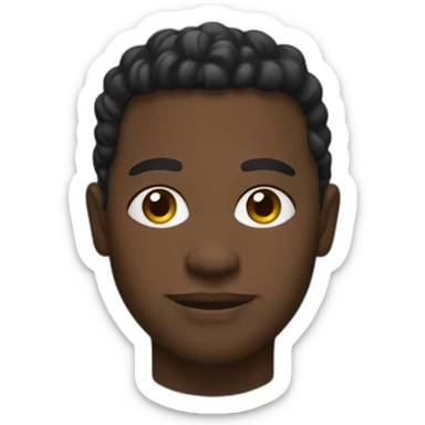 Black man With a Slovakian flag sticker