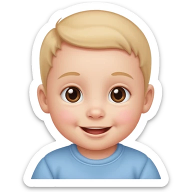 Cute emoji hii very cutie baby 😊 sticker