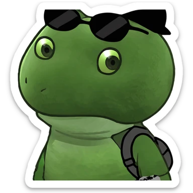 Hello kitty with swag sticker