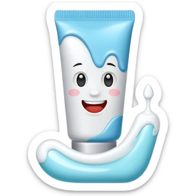 toothpaste emoji sticker