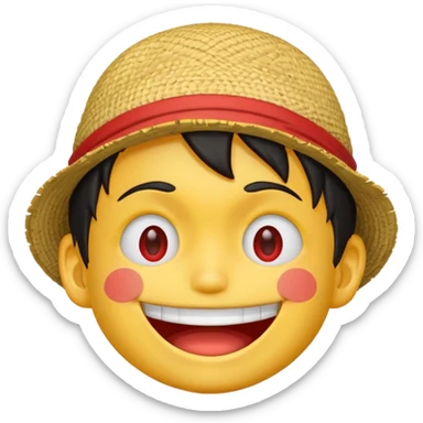 Create luffy emojis sticker
