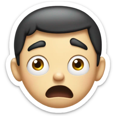 Nobita tweaking out sticker