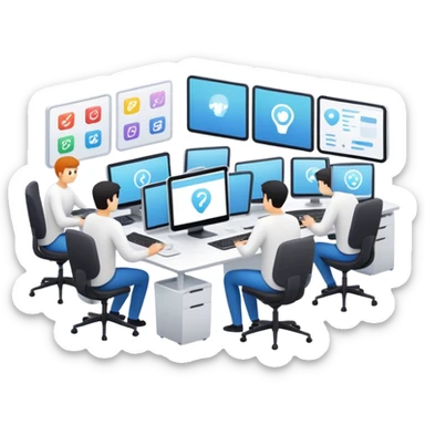 ai team workspace sticker