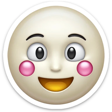 Hazme un emoji de perlas sticker