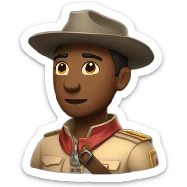 Scout from tf2 sticker