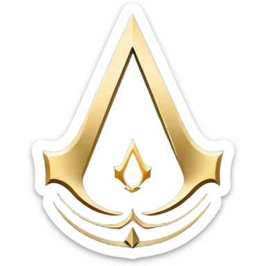 Assassin's Creed logo sticker