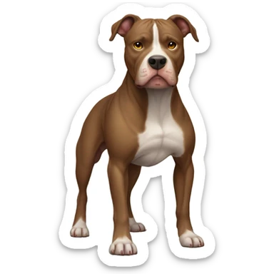 American pitbull sticker