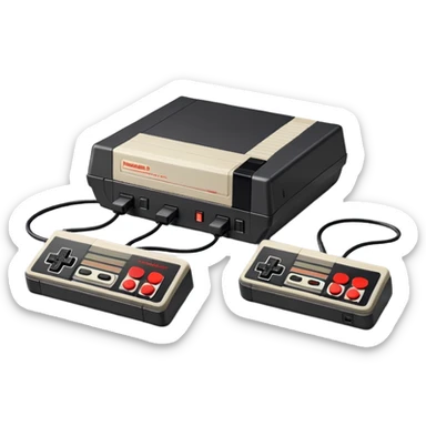 Nintendo Entertainment System sticker