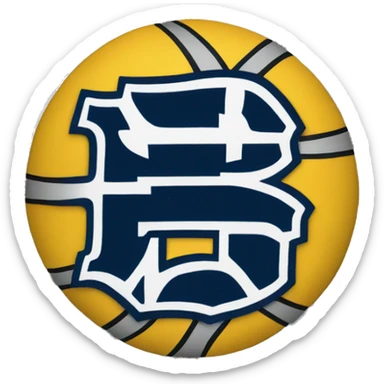 Bruins logo sticker