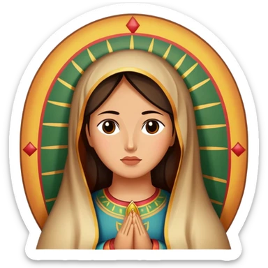 Virgen de guadalupe sticker