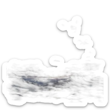 ocean sunset sticker