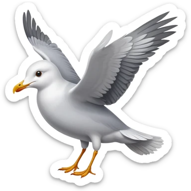 Seagull sticker