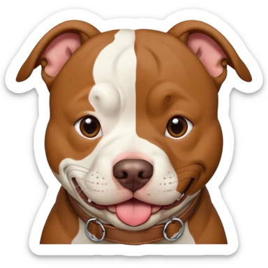 Relax pitbull sticker