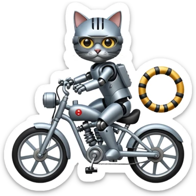 TERMINATOR CAT BIKE sticker