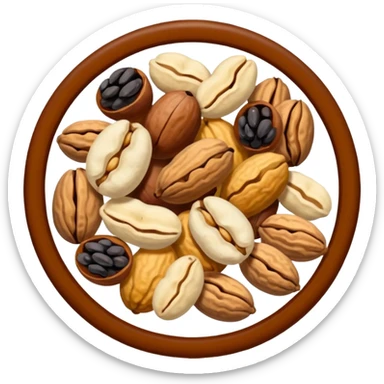 Good Ol' Raisins and Peanuts" (trail mix) sticker