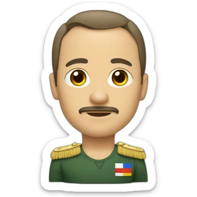 Ruso marcian sticker