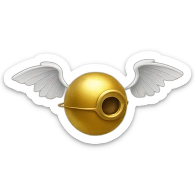 Golden snitch sticker