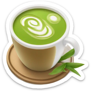 Matcha Latte  sticker