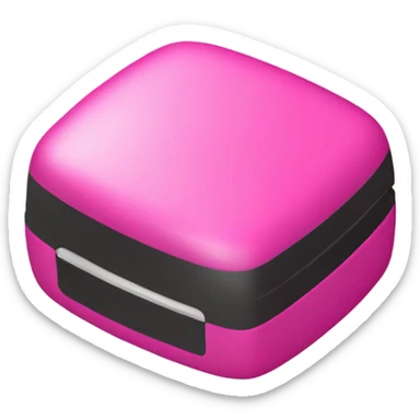 pink locator sticker