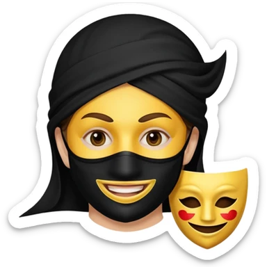 Emoji De Ladrão melhor sticker