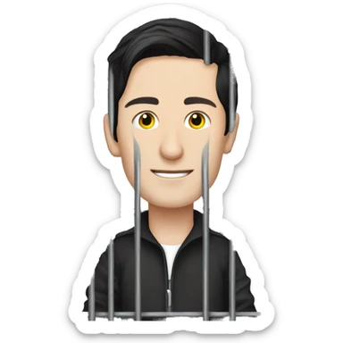 Pavel Durov in jail  sticker