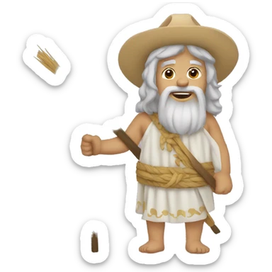 un paso de semana santa sticker