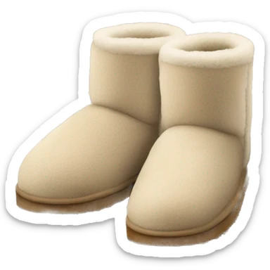 UGG slippers  sticker