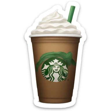 Starbucks coffee sticker