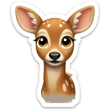 Fawn sticker