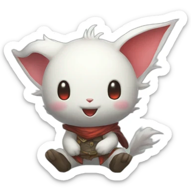 moogle ffxiv sticker
