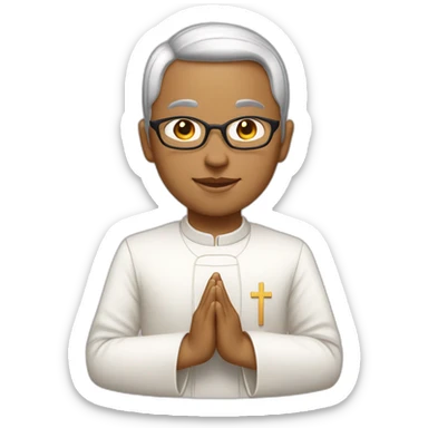 Girly-buddism-priest sticker