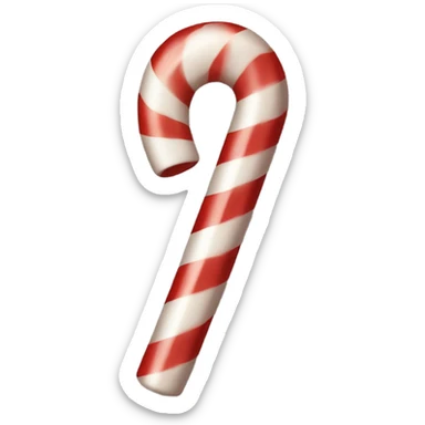 Candy cane  sticker