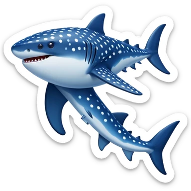 Whale Shark emoji sticker